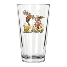 Pointing West Pint Glass