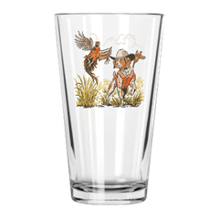 Pointing West Pint Glass