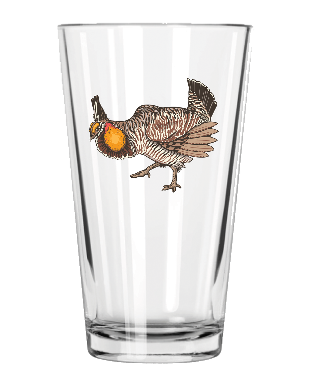 Prairie Chicken Pint Glass