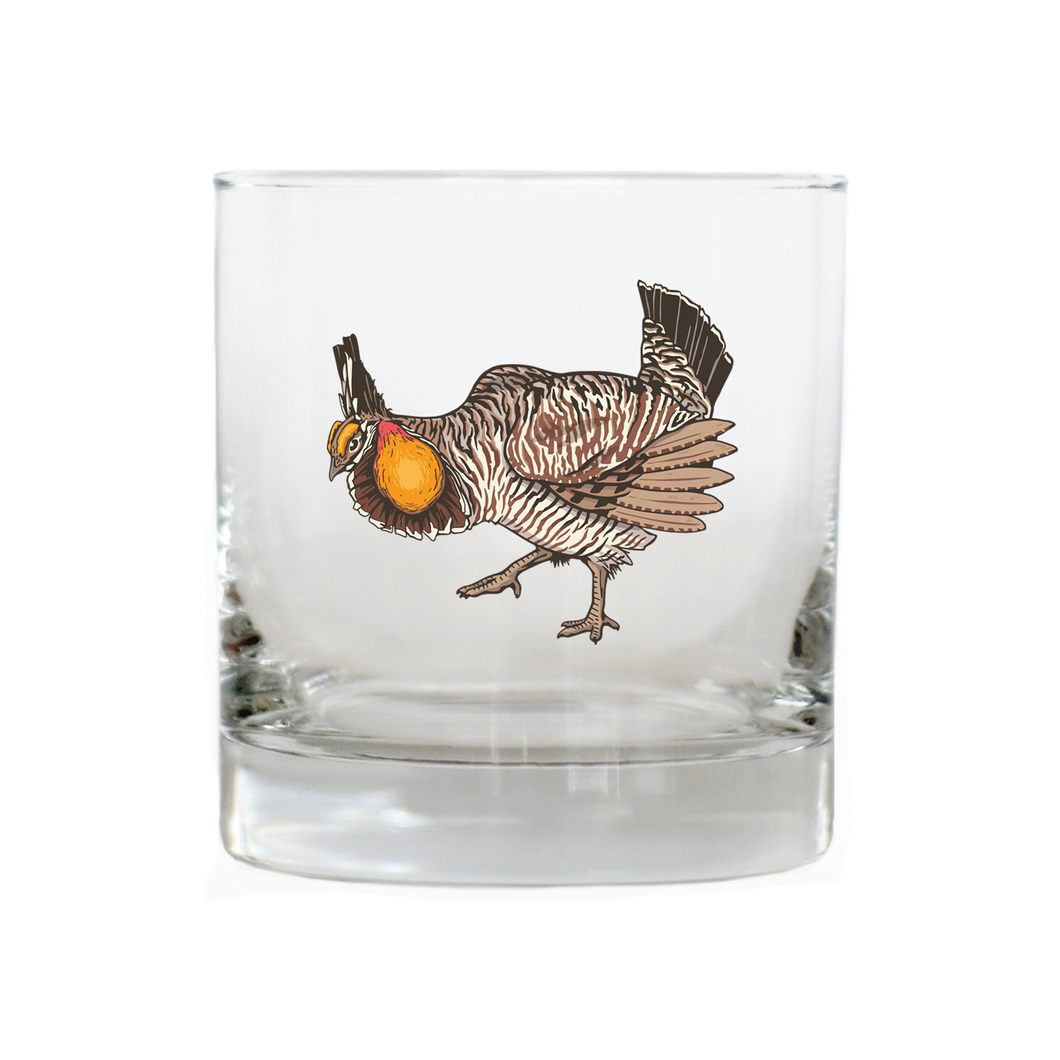Prairie Chicken Whiskey Glass