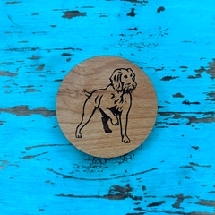 Pudelpointer Coaster Set