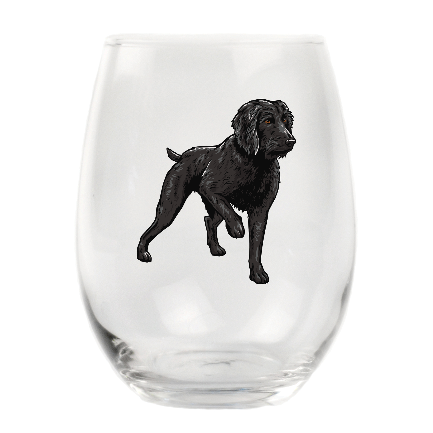 Pudelpointer Stemless Wine Glass