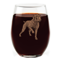 Pudelpointer Stemless Wine Glass