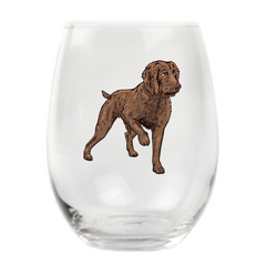 Pudelpointer Stemless Wine Glass