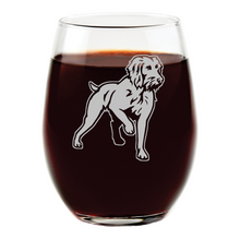 Load image into Gallery viewer, Pudelpointer Stemless Wine Glass
