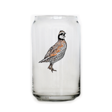 Load image into Gallery viewer, Quail Call Beer Can Glass
