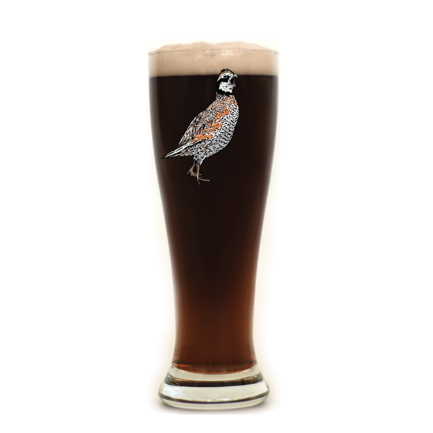 Quail Call Pilsner Glass
