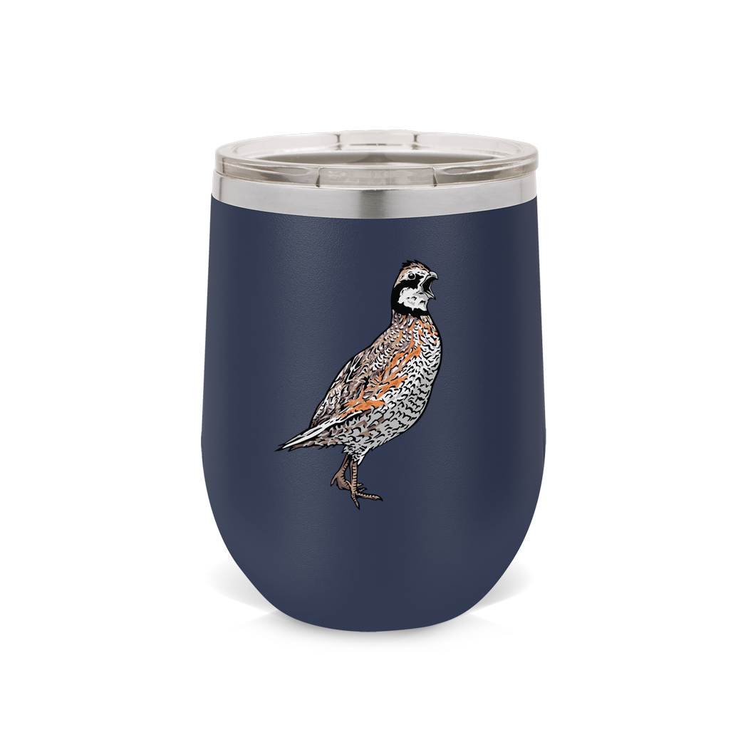 Quail Call Wine Tumbler