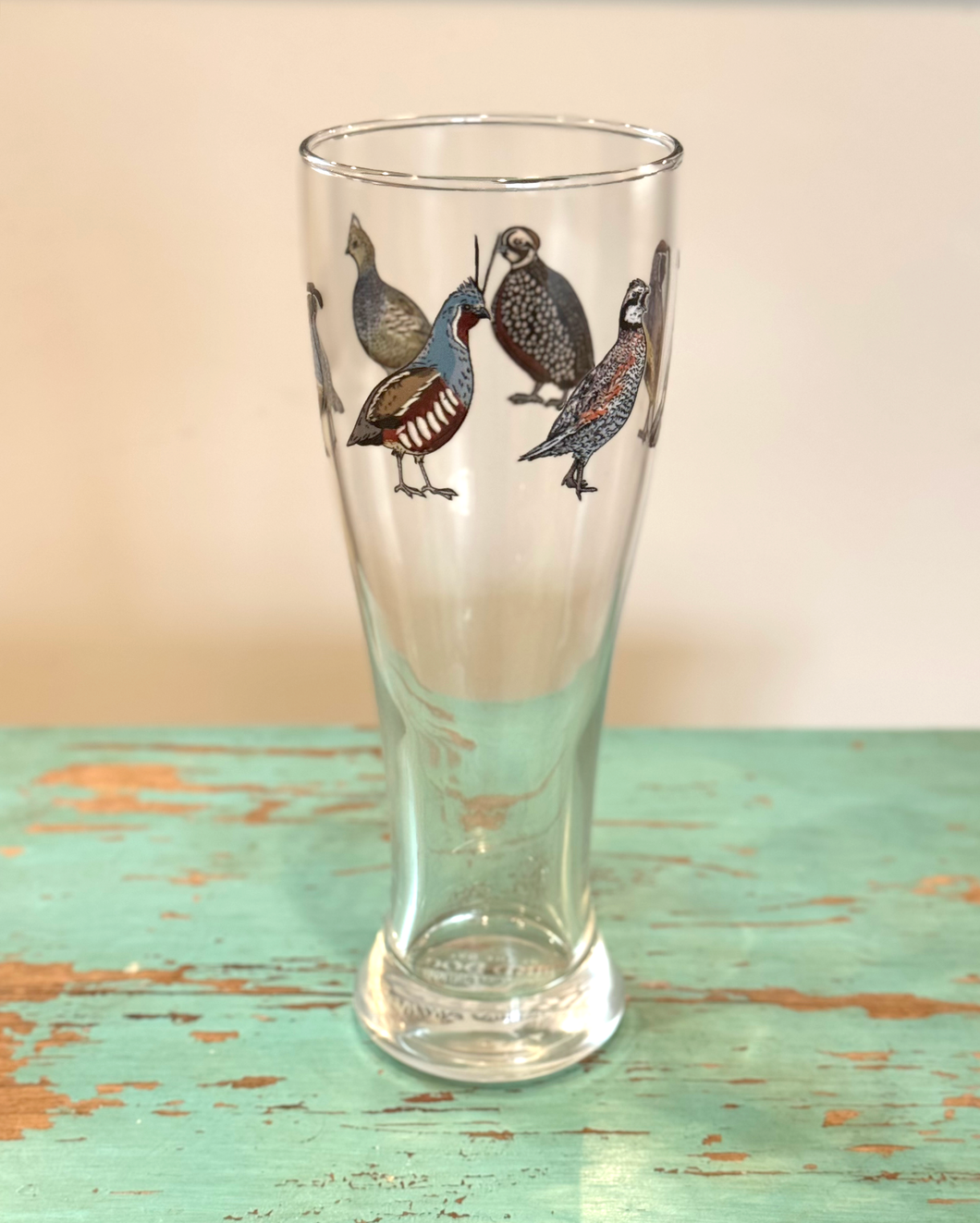 Quail Pilsner Glass