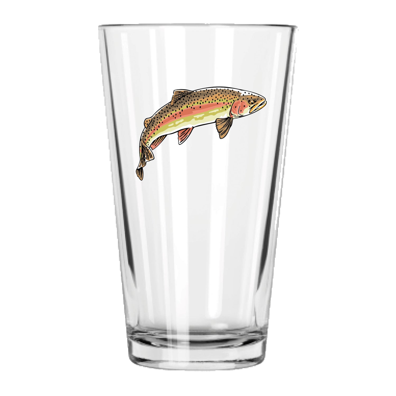 Rainbow Trout Pint Glass
