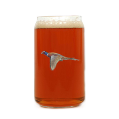 Pheasant Beer Can Glass