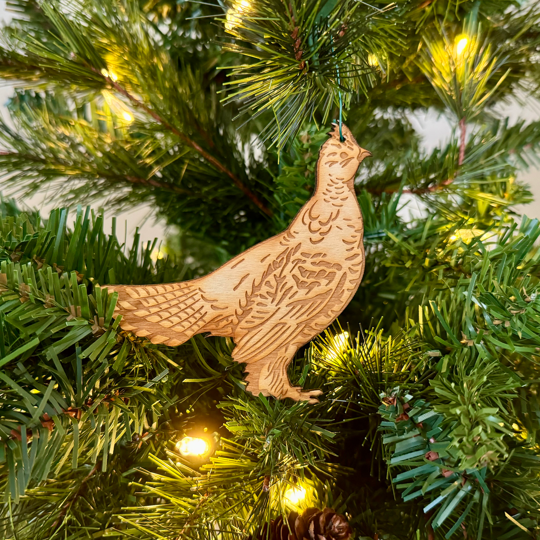 Ruffed Grouse Ornament