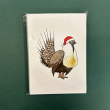 Load image into Gallery viewer, Sage Grouse Christmas Cards - Set of 12
