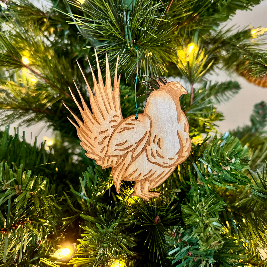 Sage Grouse Ornament