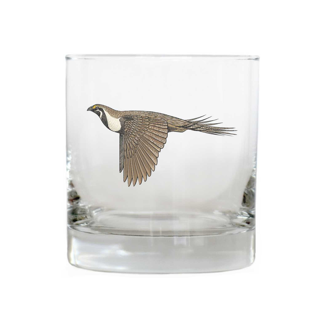 Sage Grouse Whiskey Glass