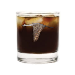 Sandhill Crane Whiskey Glass
