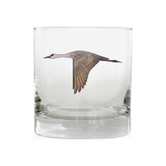 Sandhill Crane Whiskey Glass