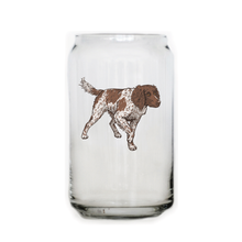 Load image into Gallery viewer, Small Münsterländer Beer Can Glass
