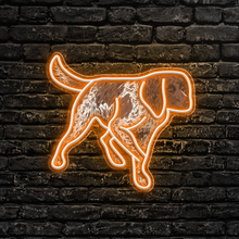 Load image into Gallery viewer, Small Münsterländer Neon Sign
