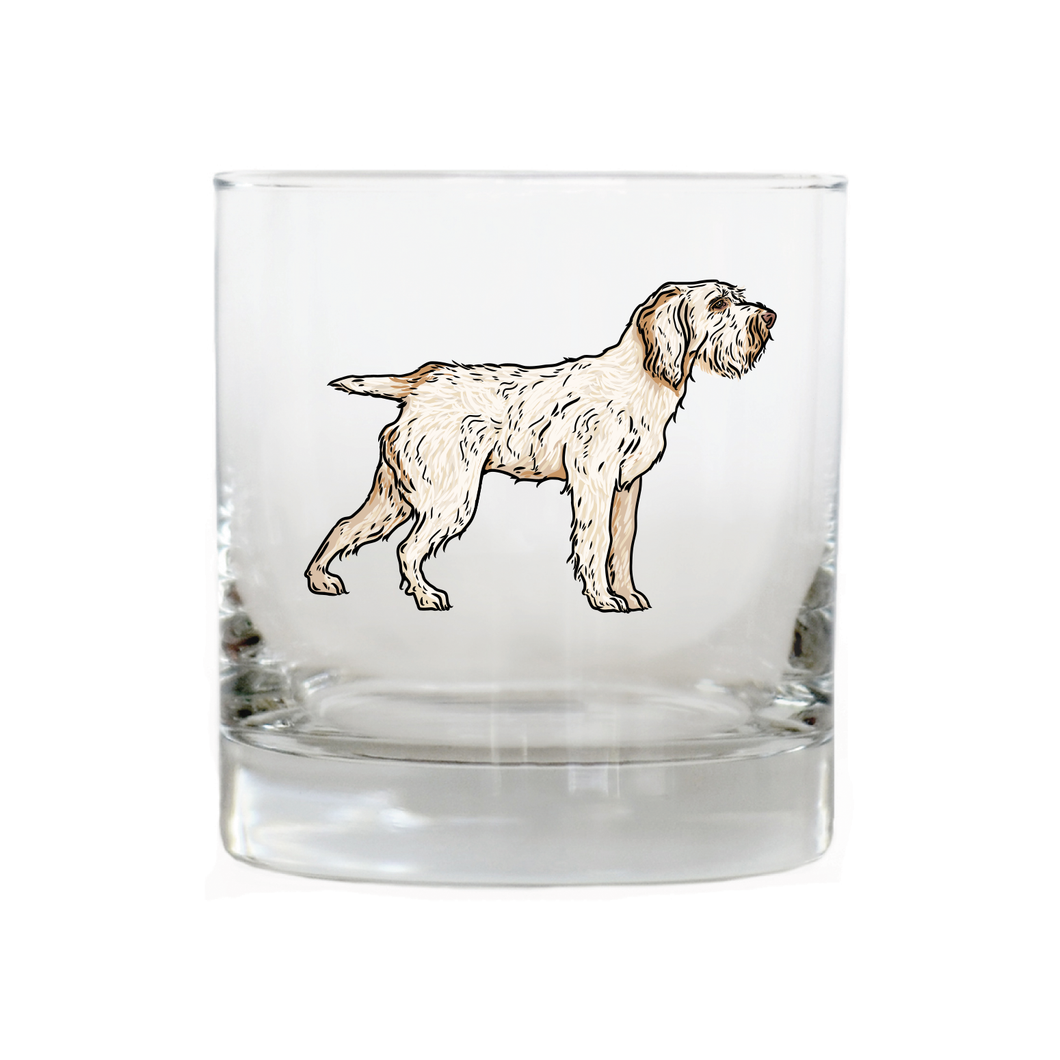 Spinone Italiano Whiskey Glass