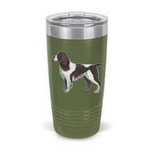 Load image into Gallery viewer, 20 oz English Springer Spaniel Tumbler
