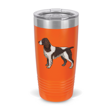 Load image into Gallery viewer, 20 oz English Springer Spaniel Tumbler
