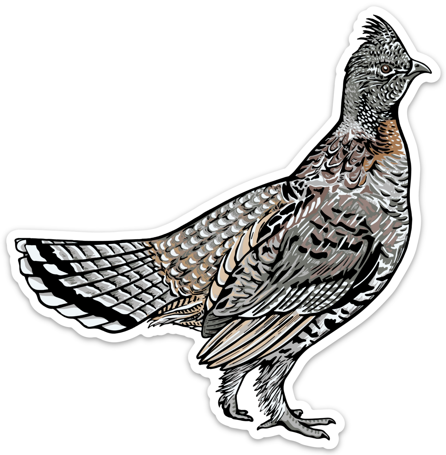 King of the North Decal Sticker | Bird Dog of the Day