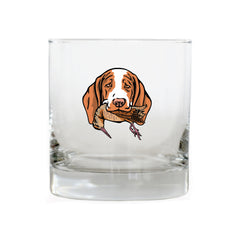 The Bracco Italiano Bird Dog Whiskey Glass
