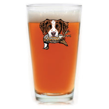 The Brittany Bird Dog Pint Glass
