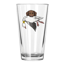 |Brown Chessie with a Snow Goose