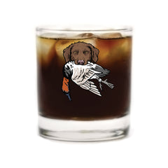 |Brown Chessie with a Canvasback