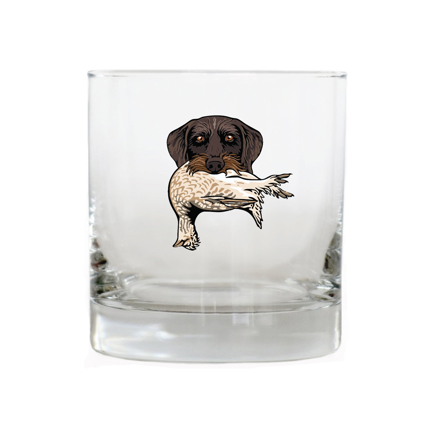 |Drahthaar with a Sharp-Tailed Grouse