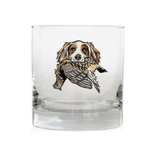 |English Setter with a Ruffed Grouse