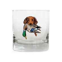 |Golden Retriever with a Mallard