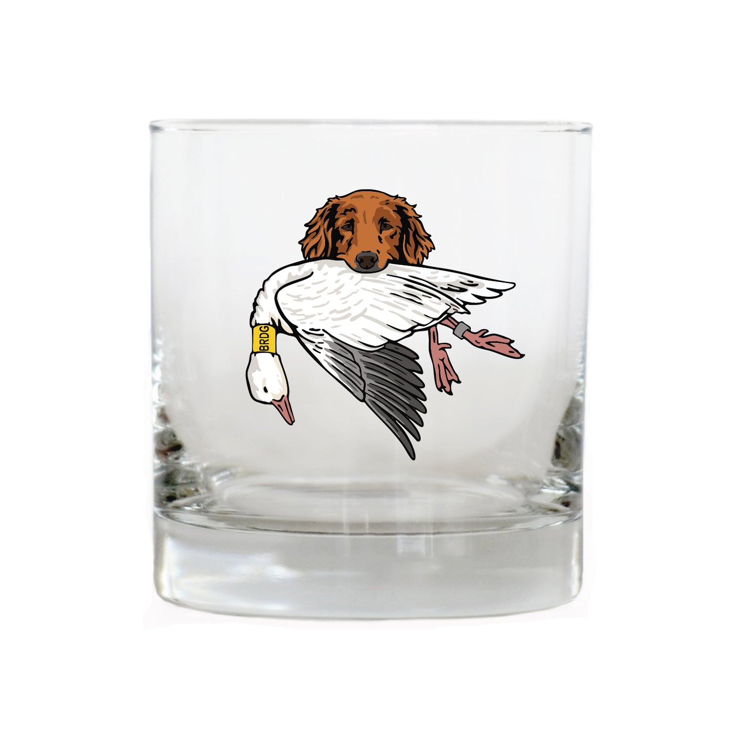 |Golden Retriever with a Snow Goose