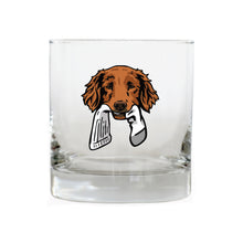 |Golden Retriever with a Sock