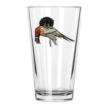 The Gordon Setter Bird Dog Pint Glass