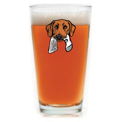 |Red Lab with a Sock