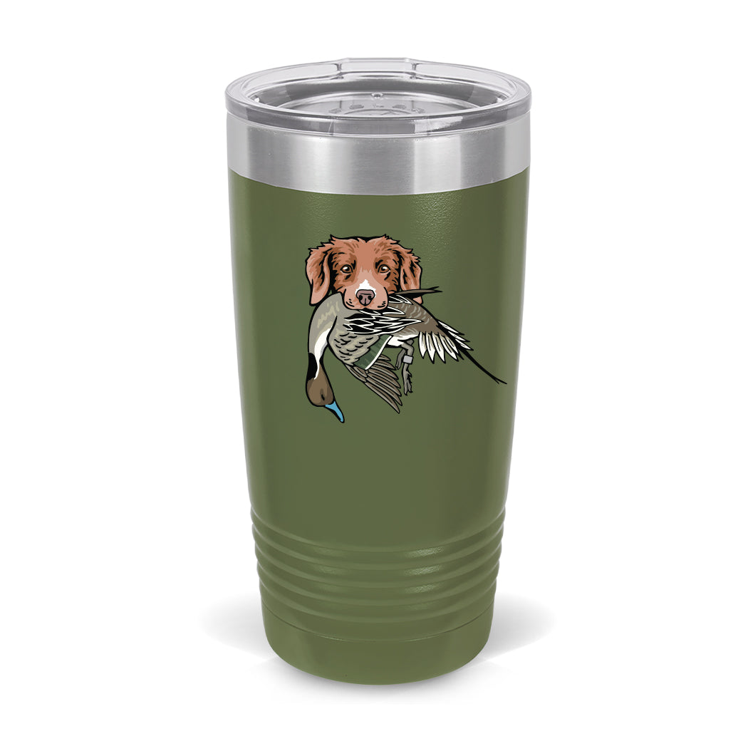 The Nova Scotia Duck Tolling Retriever Bird Dog Coffee Tumbler