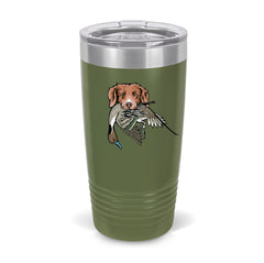 The Nova Scotia Duck Tolling Retriever Bird Dog Coffee Tumbler