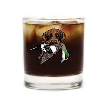 |Pudelpointer with a Wigeon