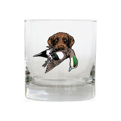 |Pudelpointer with a Wigeon