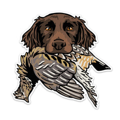 The Small Munsterlander Bird Dog Decal Sticker