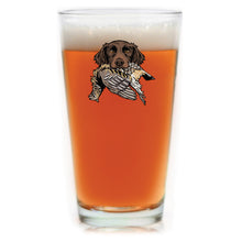The Small Munsterlander Bird Dog Pint Glass