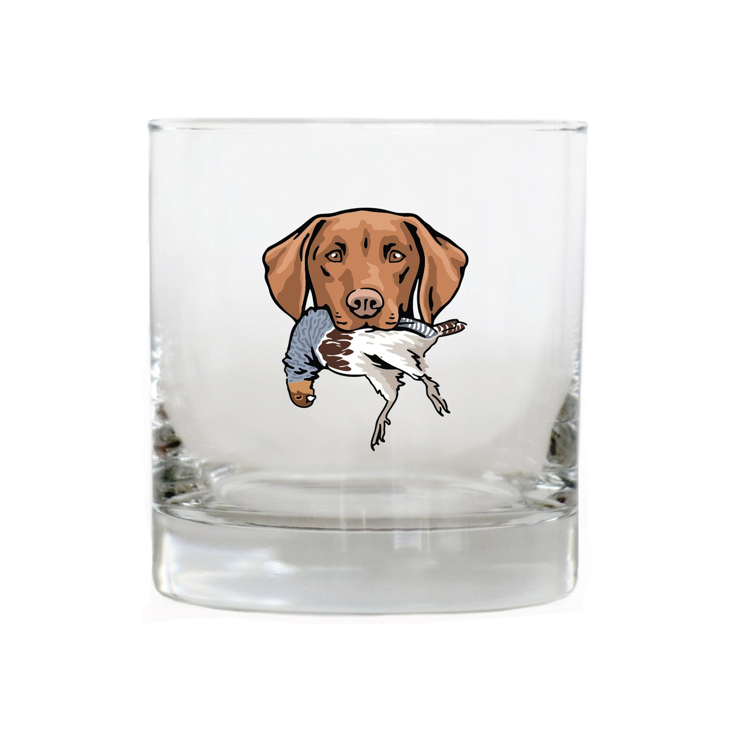 |Vizsla with a Hungarian Partridge