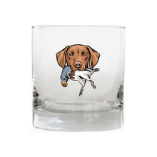 |Vizsla with a Hungarian Partridge