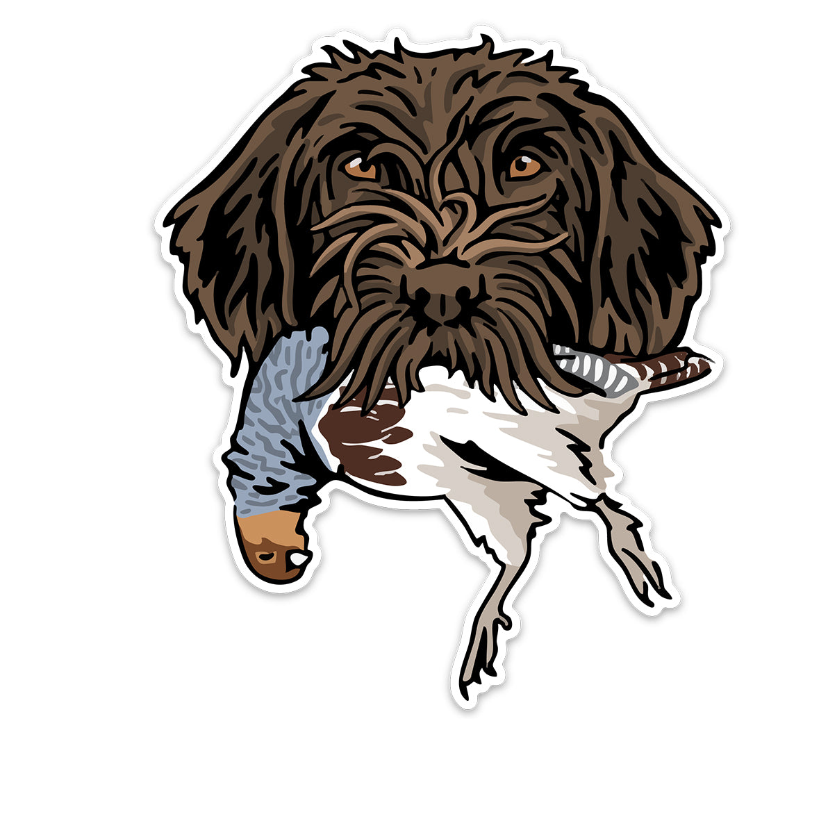 |Griffon with a Hungarian Partridge