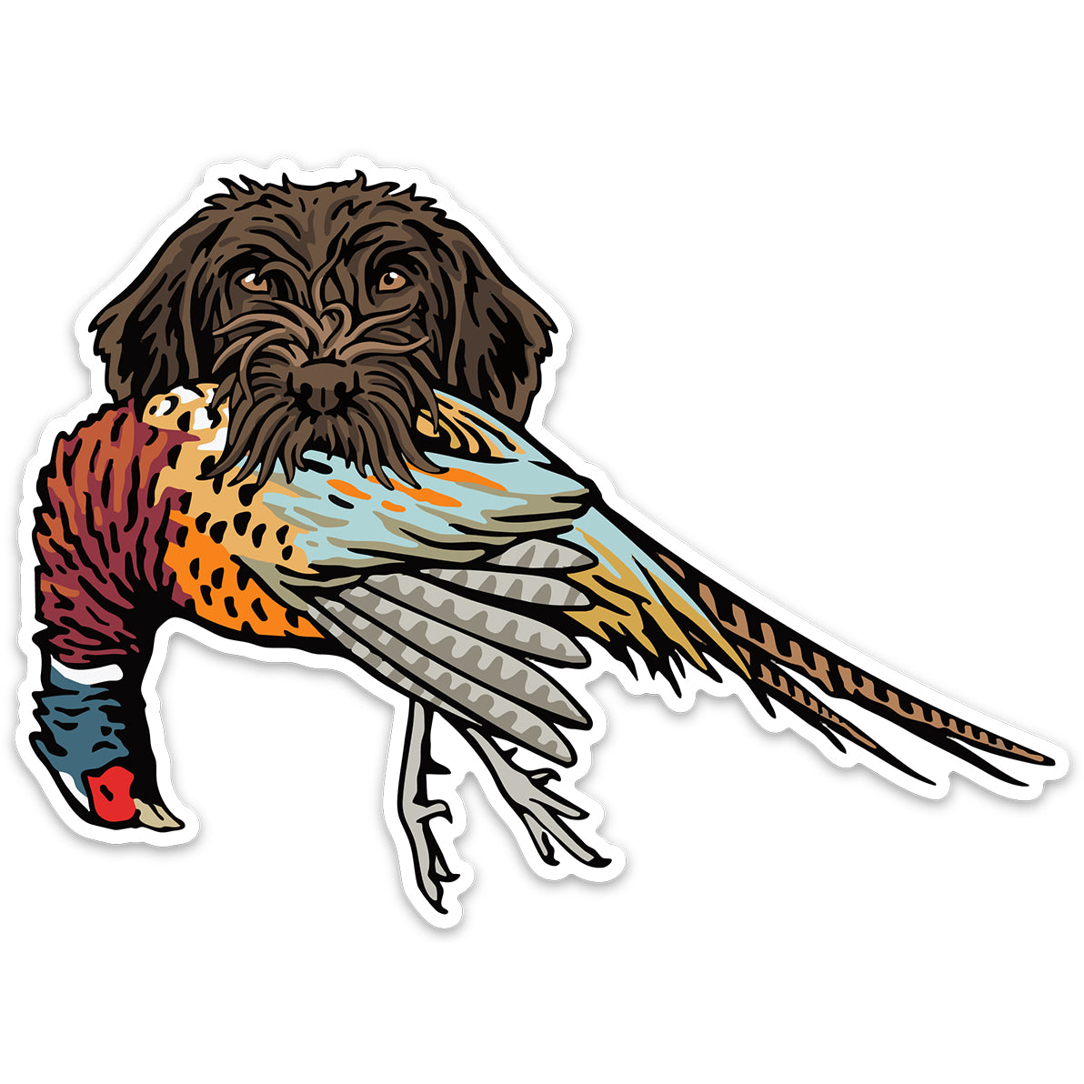 |Griffon with a Pheasant