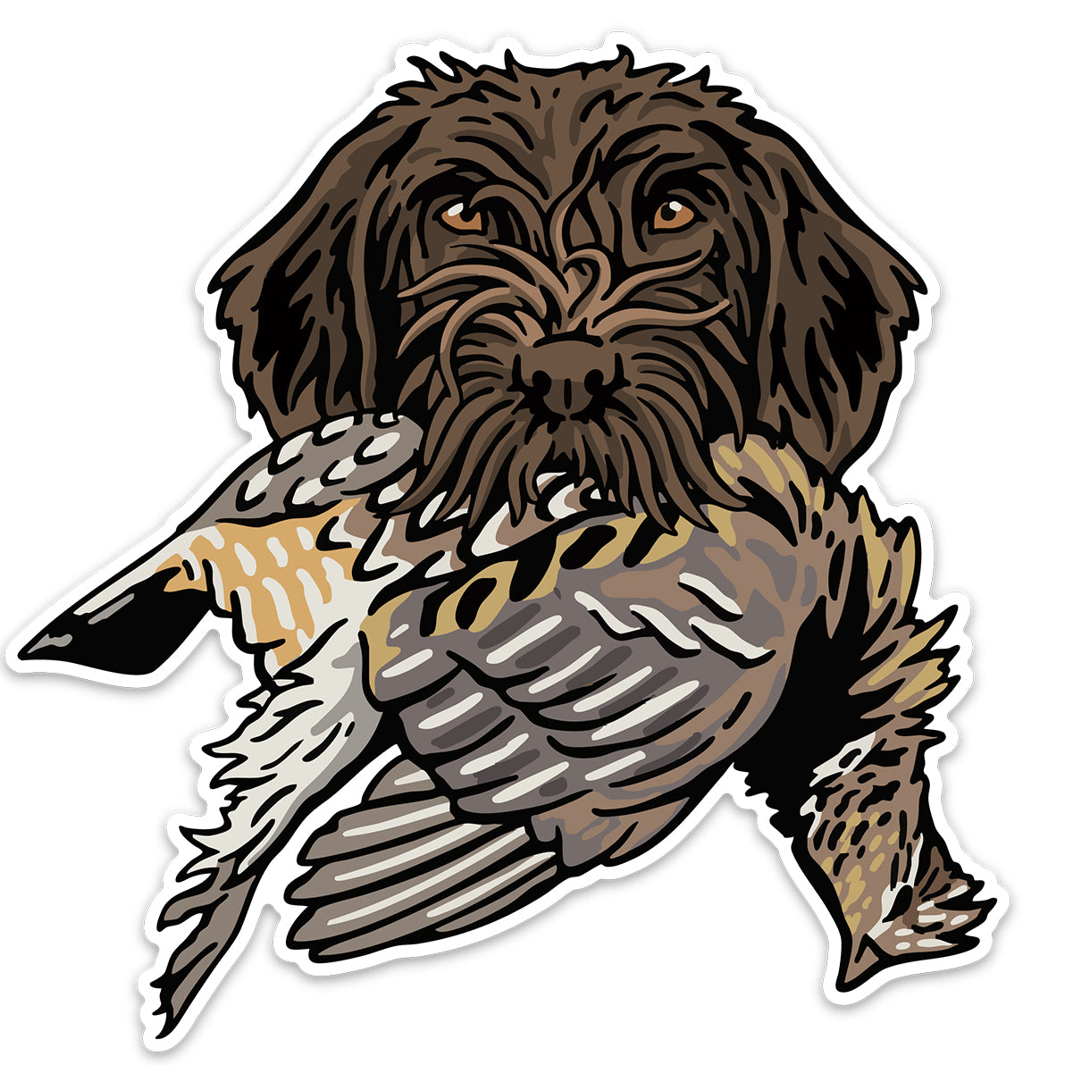 |Griffon with a Pheasant