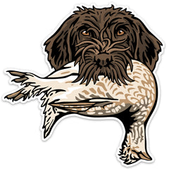 |Griffon with a Sharp-Tailed Grouse